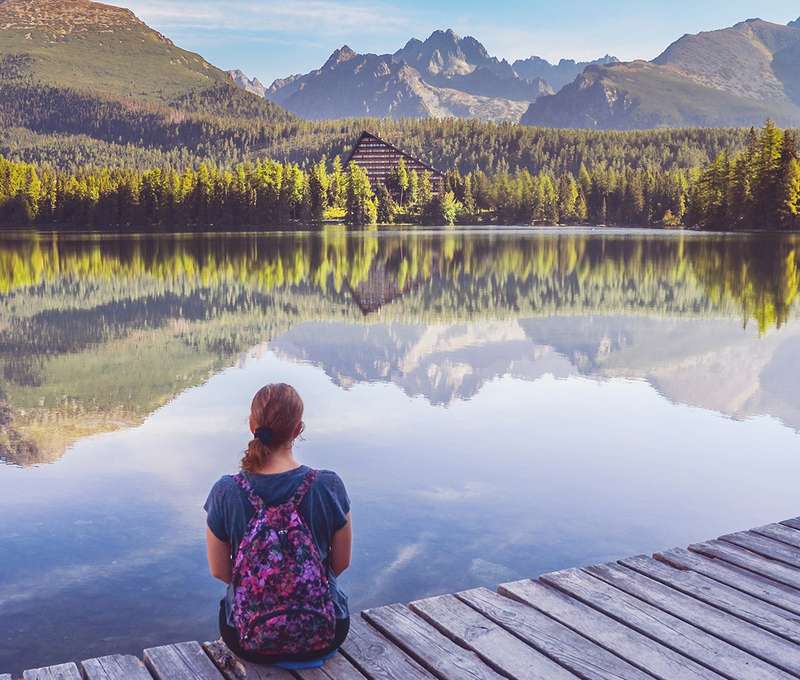 Štrbké pleso vo Vysokých Tatrách