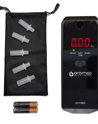Tester je vybavený prvotriednym elektrochemickým senzorom