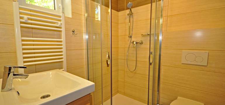  Sociálne zariadenie je súčasťou každého apartmánu Bartek Ski Rental