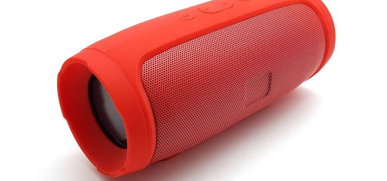 Malý Bluetooth reproduktor - cervený