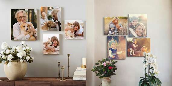 Tlač fotografií na fotoplátno – množstvo rozmerov na výber / Slovensko