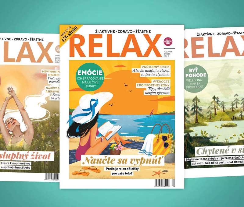 Ročné predplatné magazínu Relax o zdravom životnom štýle