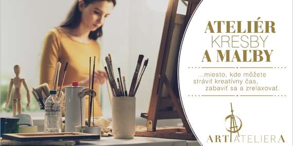 Zážitkové maľovanie v Art Ateliéri A/Bratislava - Nové Mesto