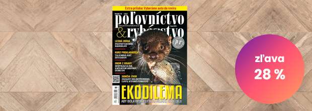 Ročné predplatné mesačníka POĽOVNÍCTVO A RYBÁRSTVO