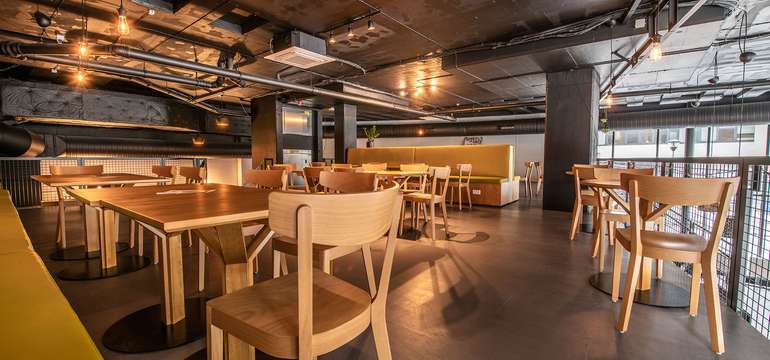 Interiér Loove restaurant