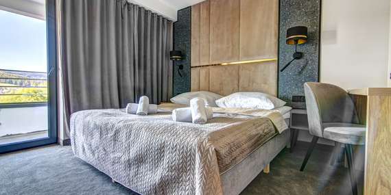 Panorama Resort & Spa v lázeňském městečku Krynica Zdrój s neomezeným wellness a stravou/Polsko - Krynica-Zdrój