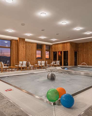 Součástí nového wellness centra je speciální část pro děti