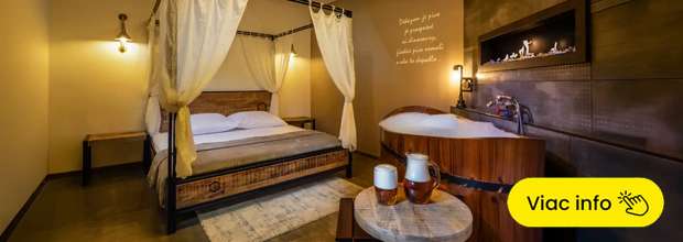 Maravar penzión & pivný wellness – romantika trochu inak