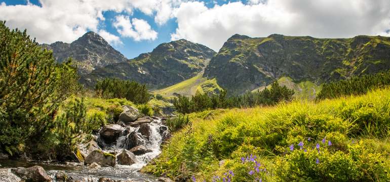 Národní park Zakopané je nádherným místem pro turistiku