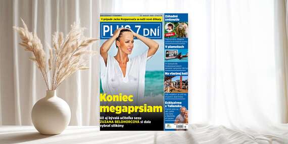 BLACK FRIDAY: Ročné predplatné PLUS 7 DNÍ - najčítanejšieho týždenníka na Slovensku/Slovensko