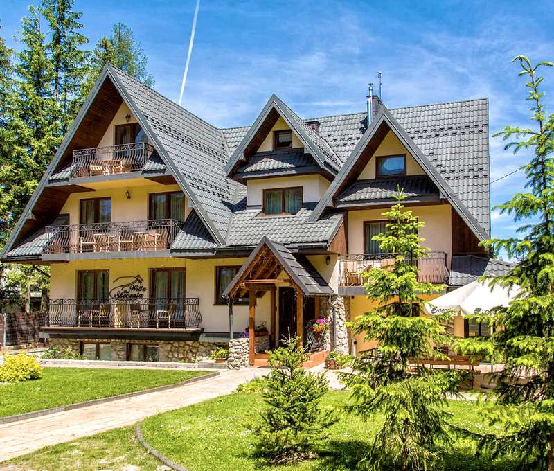 Hotel Willa pod Skocznią*** v Zakopanom, hneď vedľa penziónu Willi