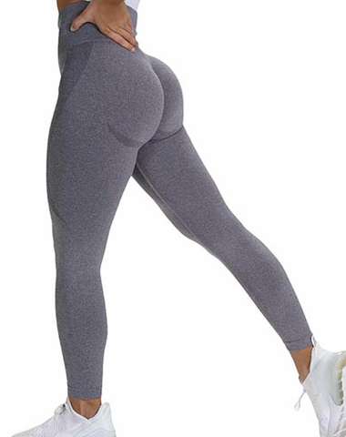 Push-up legíny sivá