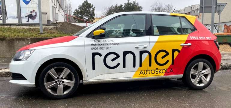 Vozový park autoškoly Renner