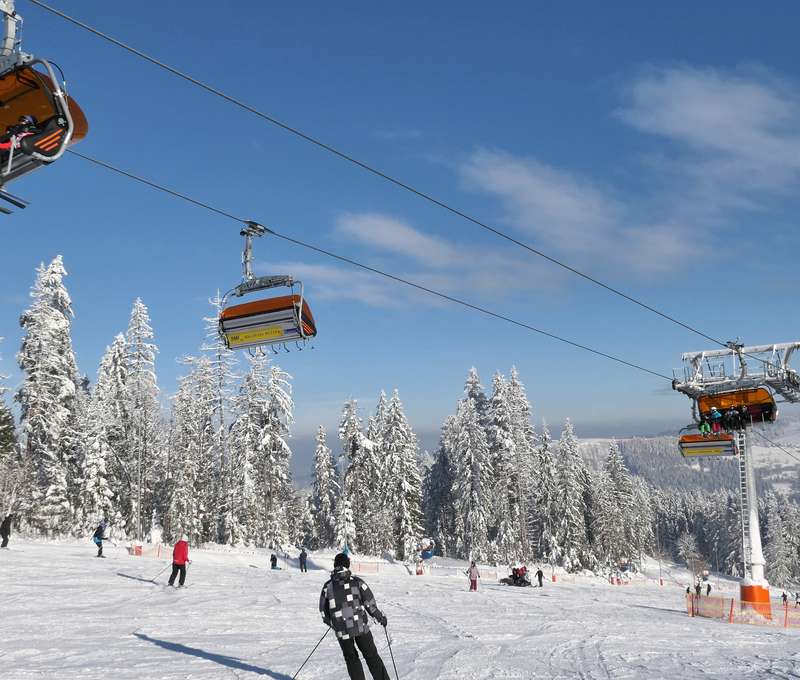 Lyžiarske stredisko Kotelnica Bialczanska (750 m)