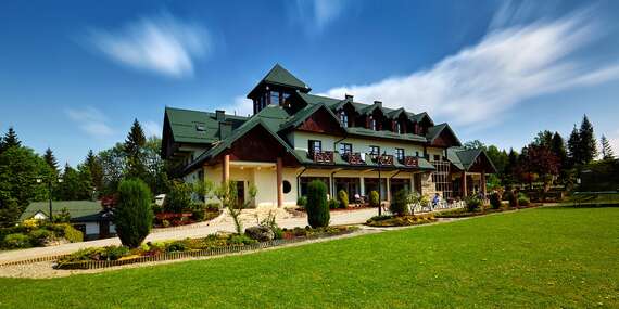 ECO Active Resort Pieniny s polpenziou a neobmedzeným wellness - len kúsok od hraníc/Poľsko - Czorsztyn