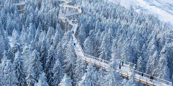 Dovolenka v penzióne Ciriak pod Belianskymi Tatrami, priamo medzi dvoma lyžiarskymi strediskami a na skok od Chodníka korunami stromov/Ždiar - Belianske Tatry