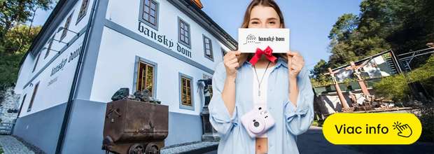 Darčekové poukážky do penziónu Banský dom