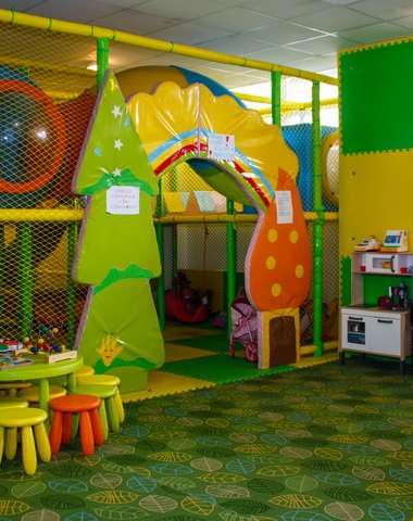 Zábava na celkovej ploche 310 m2