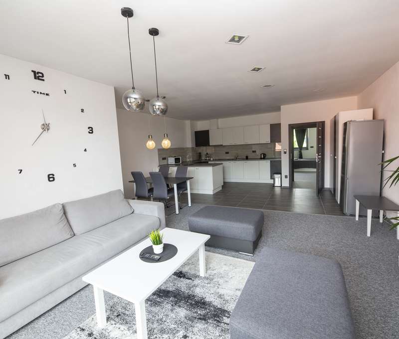 Nově vystavené  Apartmány Grasel jsou moderně vybavené