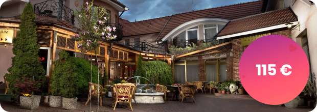 Valentín v hoteli Banderium Komarno