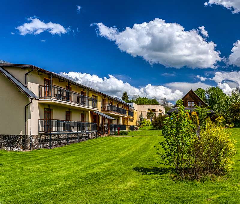 Sojka resort ponúka rôzne typy ubytovania