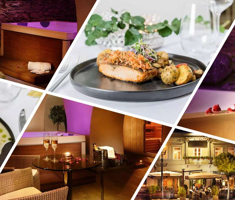 3-chodová večera s privátnym wellness v hoteli Ambassador****