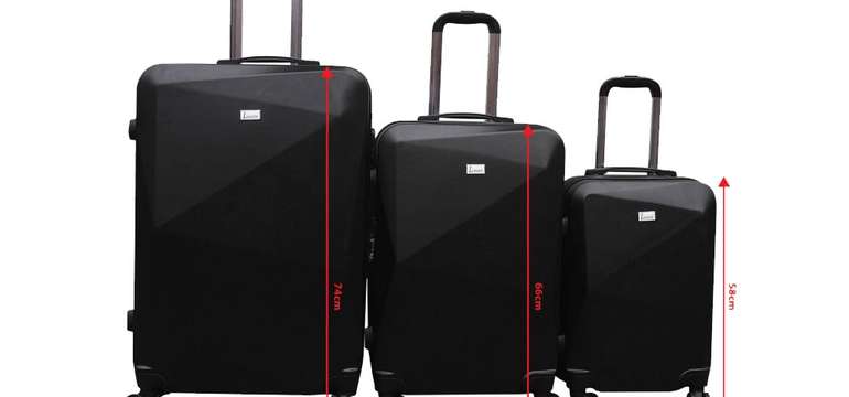 Lorenti - 3 dielny set cestovných kufrov