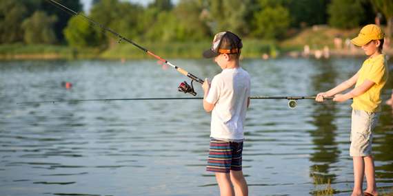 Rybársky Camp pre deti od 8 do 16 rokov na ranči v Galante/Galanta