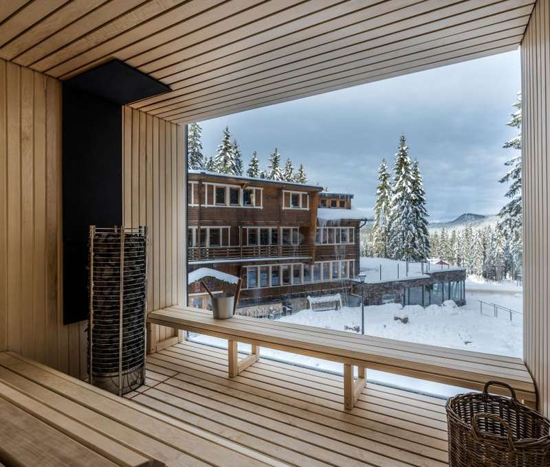 Exteriérové wellness s výhľadmi