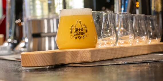 Jedinečná ochutnávka remeselných pív svetových pivovarov v BEER STATION TAPHOUSE/Bratislava - Petržalka