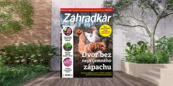 Ročné predplatné mesačníka ZÁHRADKÁR a časopisu ZÁHRADKÁR ŠPECIÁL/Slovensko