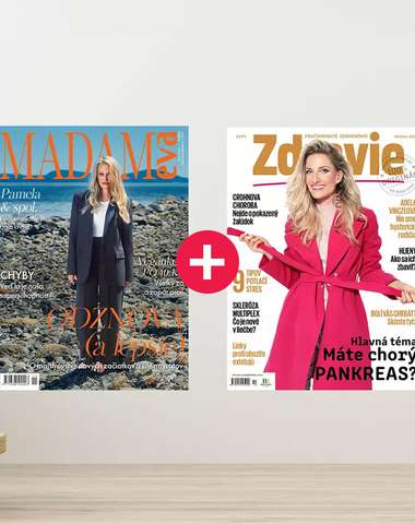 Ročné predplatné balík mesačníka MADAM EVA + ZDRAVIE