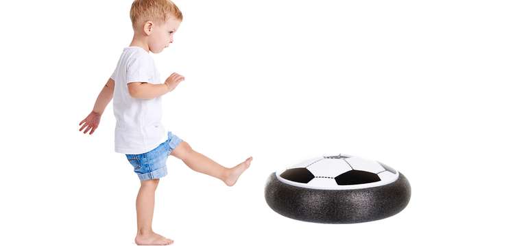 Hover ball - vznášajúca sa svietiaca lopta na bezpečnú hru v interiéri
