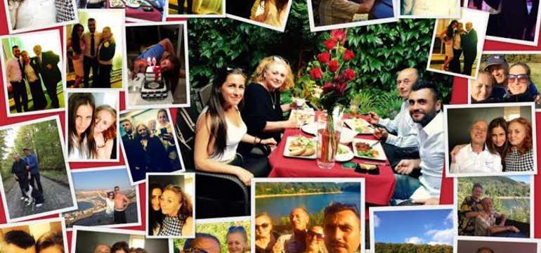 Koláž na plátne z vlastných fotografií - veľa rozmerov na výber