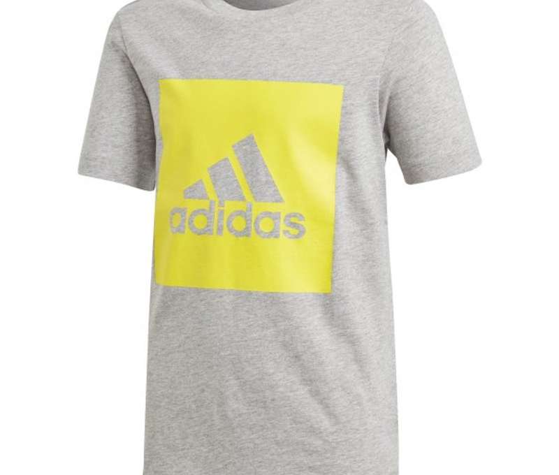 Adidas detské tričko šedé s nápisom Adidas