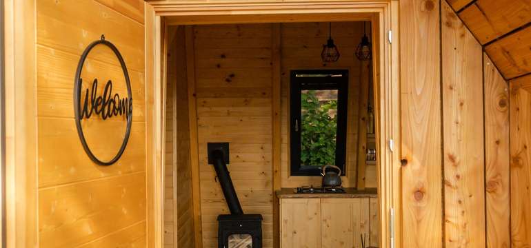 Luxusný domček Diamond Cabin Orava s raňajkami a saunou