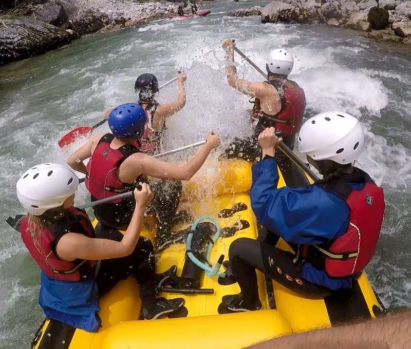 Rafting na rieke Salza v Rakúsku 