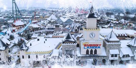 ZIMNÉ KRÁĽOVSTVO v top zábavnom parku ENERGYLANDIA - výhodné celoročné vstupy s neobmedzeným využívaním atrakcií/Poľsko - Zator