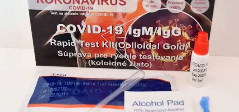 Rýchla testovacia sada na nový koronavírus (COVID-19)