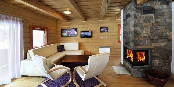 Dovolenka na Liptove v dreveniciach Sojka resort s kapacitou až 6 osôb/Liptov – Malatíny