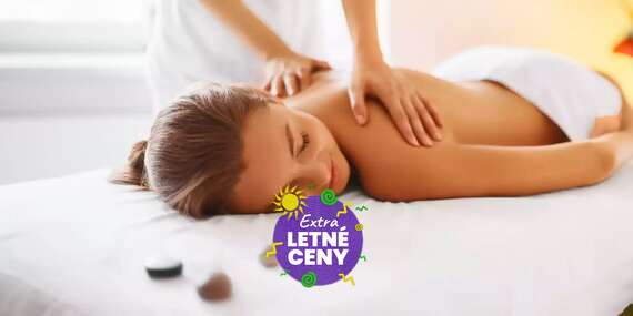 EXTRA CENY: Rôzne druhy masáží v salóne Refreš - aromaterapeutická, relaxačná, Lomi Lomi, lávovými kameňmi/Bratislava - Petržalka