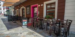 Slovenská piváreň - vchod