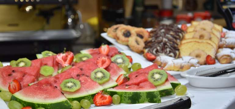 Gastronómia v reštaurácii pri penzióne Tatrzanski Bór v Poľsku