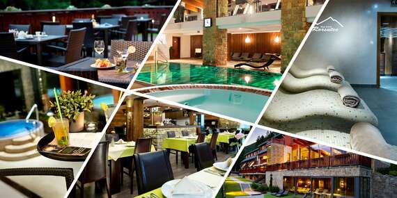 Wellness a gurmánsky zážitok v čarovnej atmosfére Malej Fatry v Hoteli Rozsutec***/Malá Fatra – Vrátna dolina