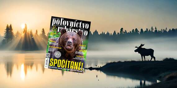 BLACK FRIDAY: Ročné predplatné mesačníka POĽOVNÍCTVO A RYBÁRSTVO/Slovensko