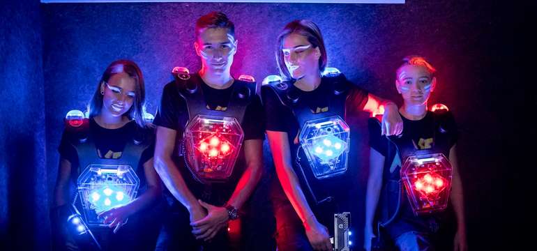 Akčná laser arena v Komárne - hry plné adrenalínu pre 2 až 12 osôb