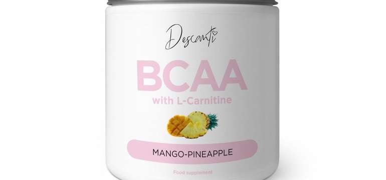 BCAA + L-Karnitín s príchuťou ananás-mango