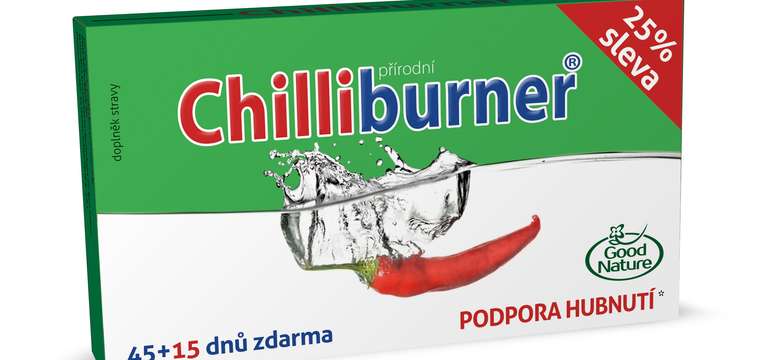 Chilliburner, 60 tbl. na 45 + 15 dní