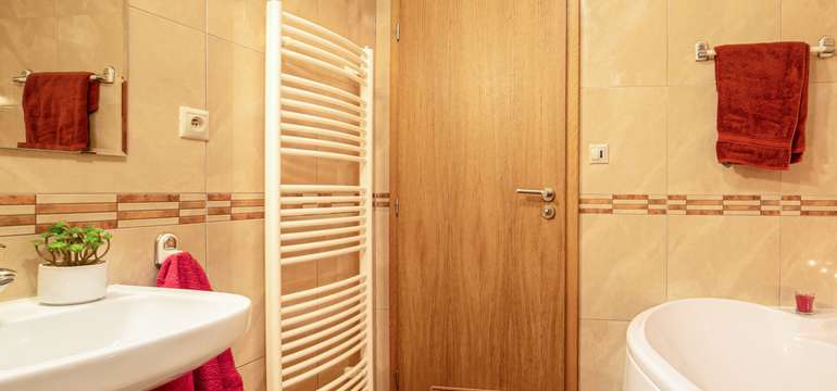 Kúpeľna - Exkluzívny 2-izbový Apartmán Nezábudka