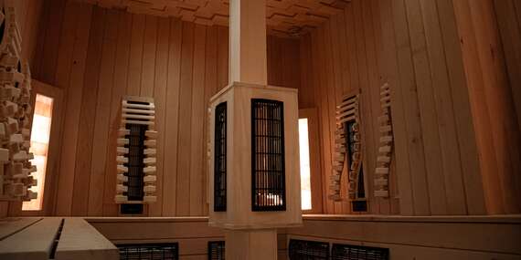 Wellness saunové štúdio a bazénová hala v RM Hoteli**** neďaleko Bojnického zámku/Prievidza